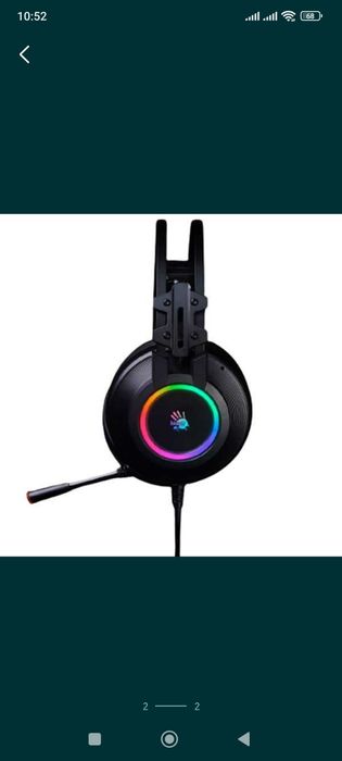 Гарнитуру А4Tech Bloody Black g528c