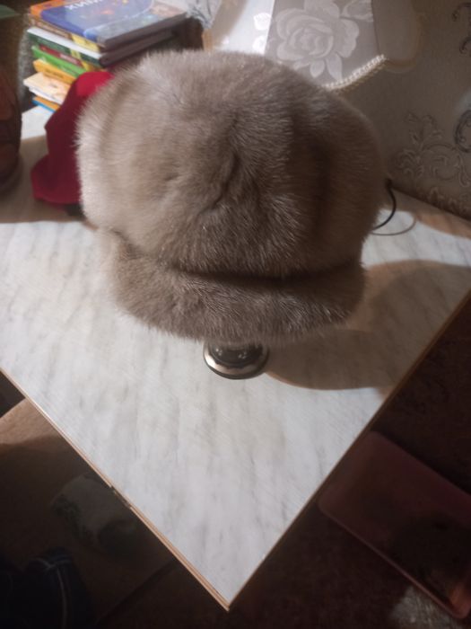 Женский норковый кепи