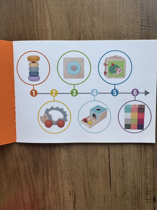 Tooky toy - Кутия с игри/играчки за бебе възраст 7-12 месеца