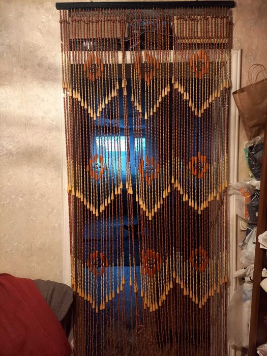 Продам занавеска, деревянная штора.