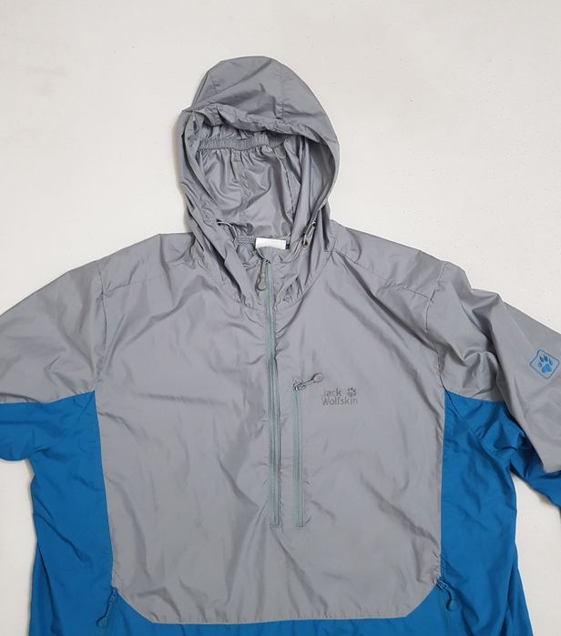 Jacheta hoodie, hanorac JACK WOLFSKIN Stormlock, alergare, trekking XL