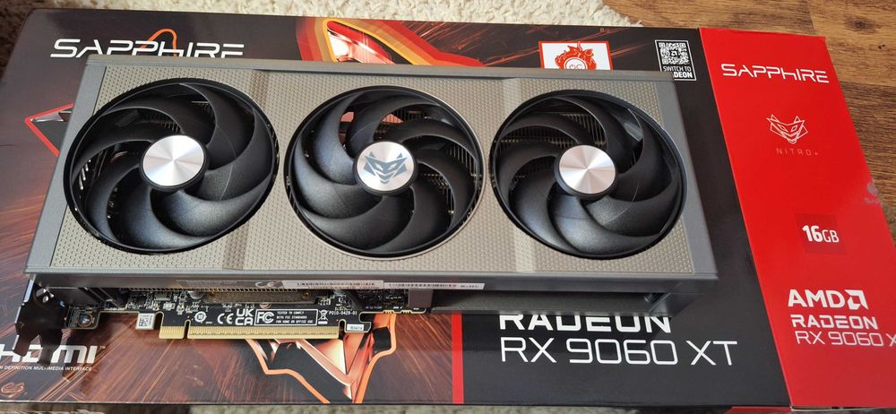 RX 9060 XT 16GB Sapphire Nitro +