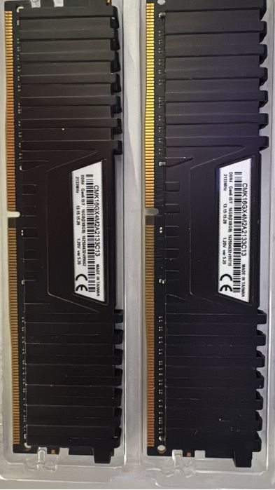 Kit 16gb DDR4 Vengeance 2133mhz