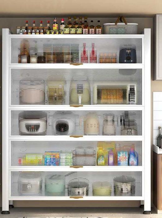 шкаф стеллаж для кухонной и гостиной\oshxona va mexmonhona uchun shkaf