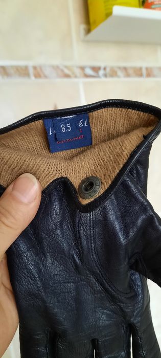 Продам перчатки женские кожаные