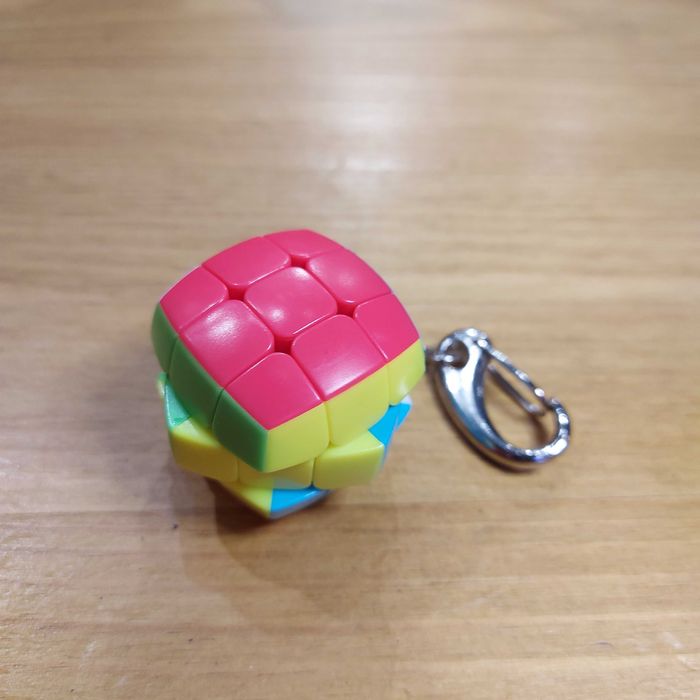 Кубик Рубика - брелок QiYi MoFangGe 3x3x3. Куб. Головоломка. Подарок.