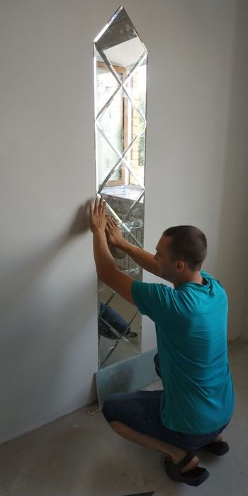 Раскрой стекла зеркала