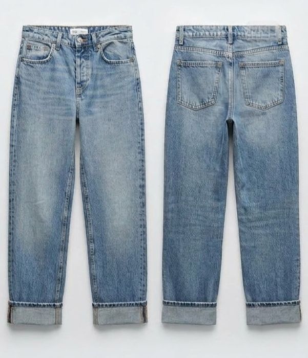 Дамски светли дънки Zara
