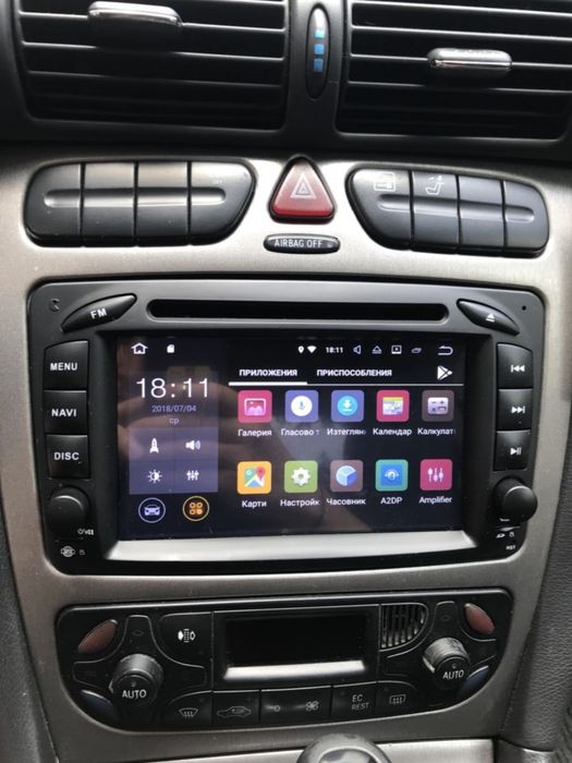 Мултимедия ANDROID C class w203 W209 G class vito Андроид навигация