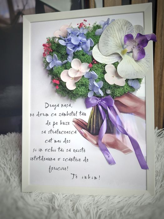 Tablouri cu licheni stabilizati