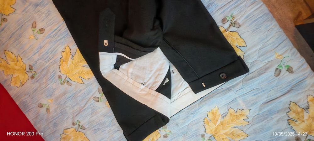 Мъжки черен панталон