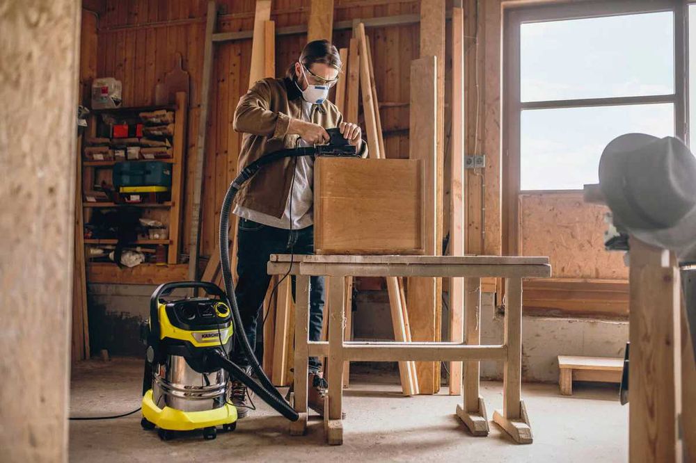 Пылесос Karcher WD5s V-25/5/22/Сухая и влажная/объем 25 литр/1100Вт