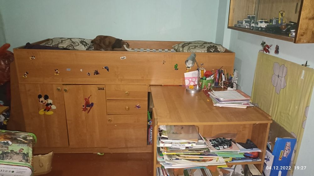 Детская кровать-чердак трансформер