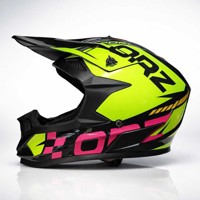 Кросова каска ORZ Sport, Full Face, DOT Сертификат, Размер: S; XL;