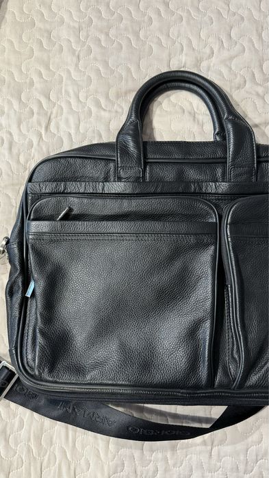 Кожаная мужская сумка