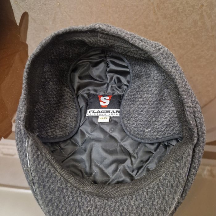 Шапка зимняя, серая