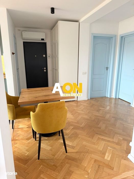 Apartament ultrafinisat, mobilat și utilat – vedere Cetatea Alba Iulia