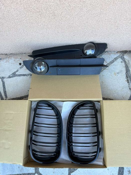 БМВ E60 520i Задна броня, прагове, бъбреци, халогени