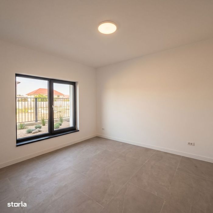 Casa individuala pe parter, 4 camere, Mansarda