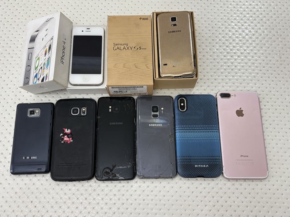 Samsung s9 , Iphone X