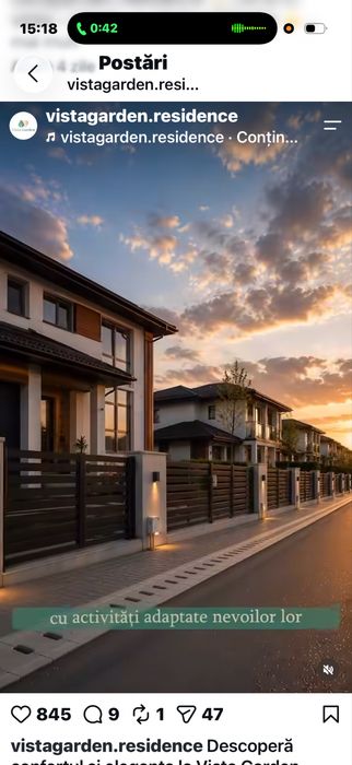 Vila Premium, la cheie, 197mp + 600mp  Slatioara( langa Slatina).   teren