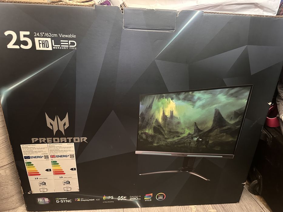 Монитор Асer predator 280гц