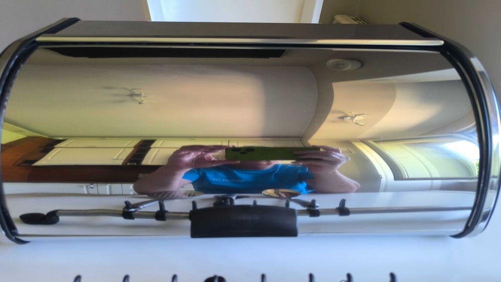 Луксозен комплект Brabantia – Инокс кутия за хляб + релса с прибори за готвене и 3 броя прибори