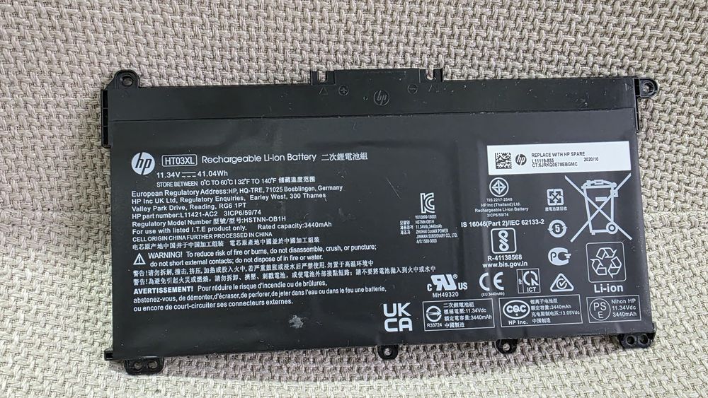 Acumulator/ baterie originala laptop HP L11119-855