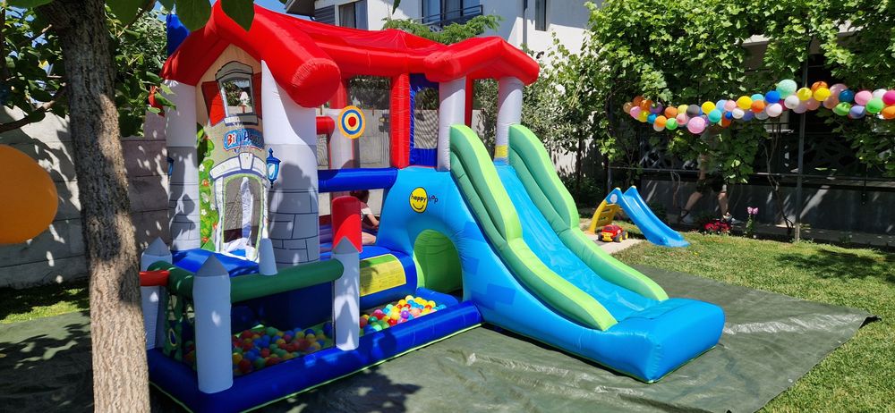 CASTEL,tobogan, SALTEA, baloane