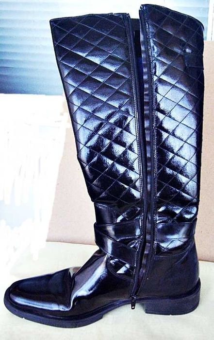 cizme dama noi , romanesti , piele naturala lacuita mar.40