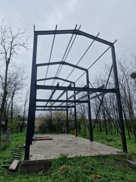 Structuri metalice pentru casa cu etaj locuinta