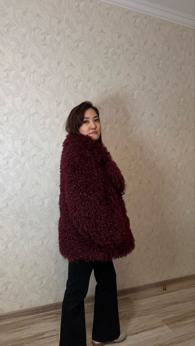 Эко шубка с подкладом