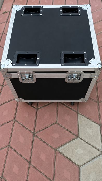 Set lumini PAR LED + case transport