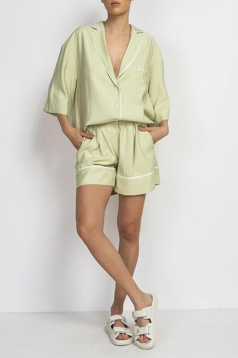 Cliche сет къси панталонки и риза