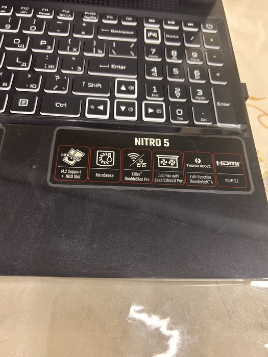 Продается игровой ноутбук Acer nitro 5 rtx4060