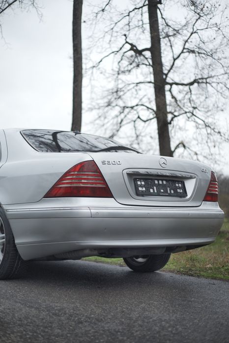 Bara spate Mercedes S CLASS W220 facelift, nonfacelift far aripa bara