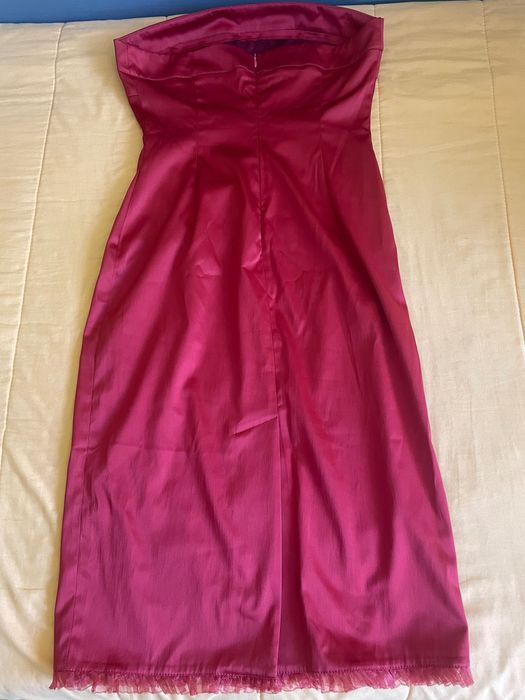 Дамска червена коктейлна рокля, Dika 38