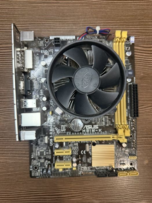 Комплект ASUS H81M-K + Intel Core i3-4150