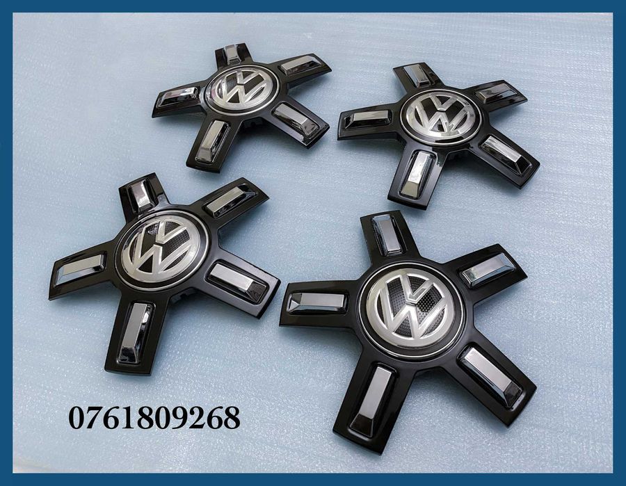 Set 4 capace 166mm 3G0601149C jante aliaj VW Passat B8 Tiguan Touran