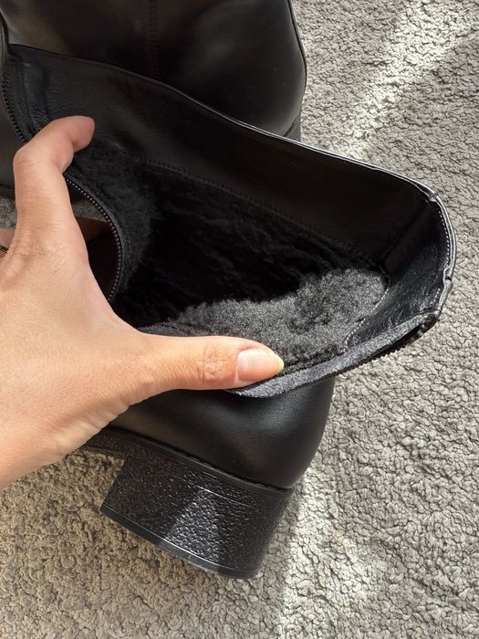 Ghete din piele imblanite 41
