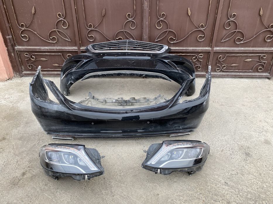 Фар,Бампер  w222