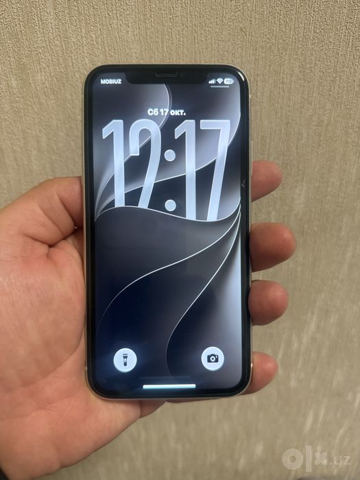 Iphone 11 sotiladi. Oq rang 64gb