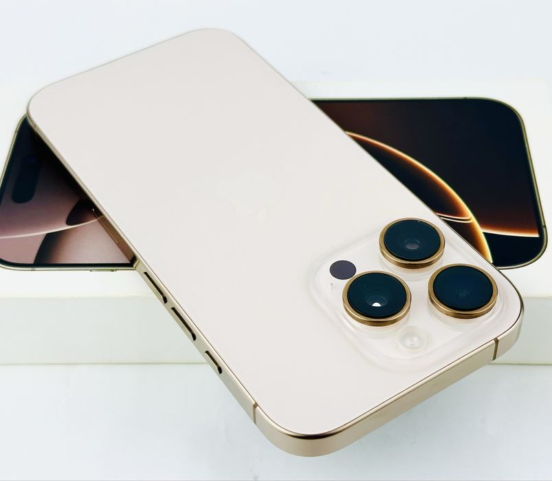НОВ! Apple iPhone 16 Pro 256GB Desert Titanium Гаранция!