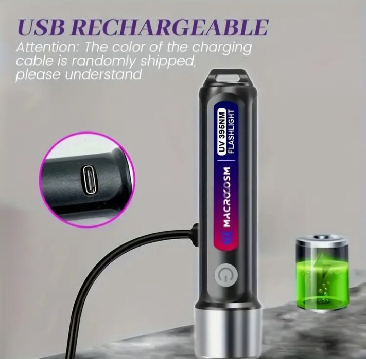 UV Led  USB фенерчета