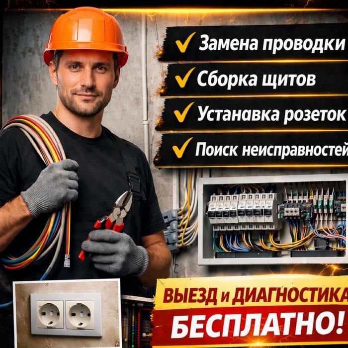 услуги электрика сантехника