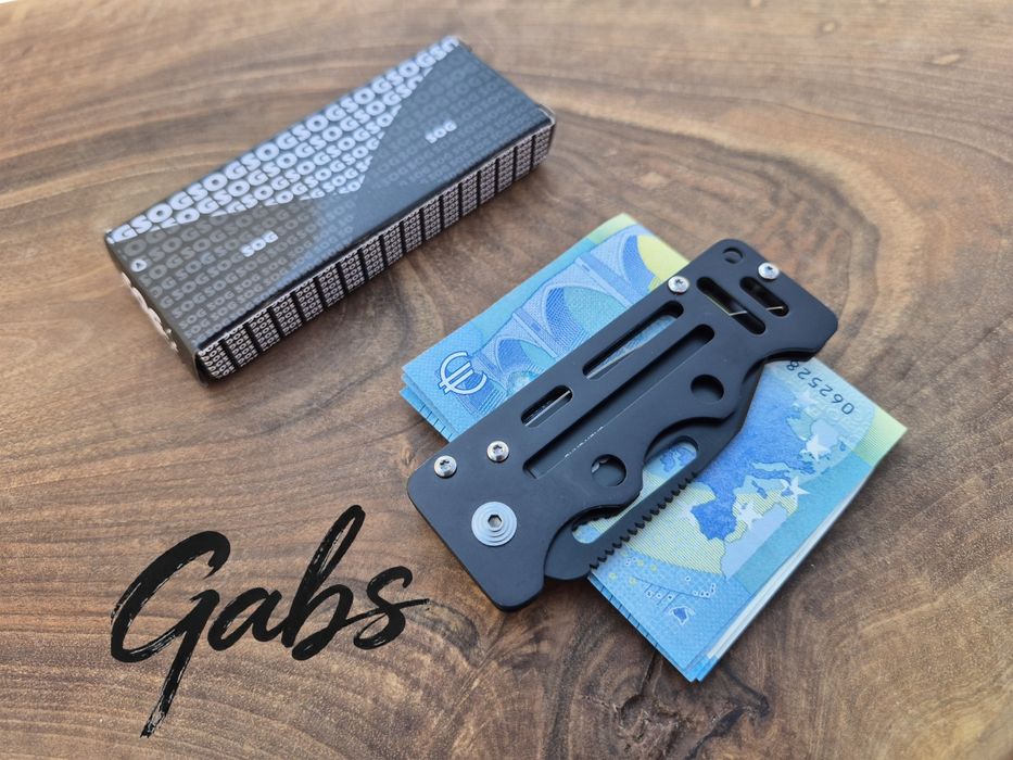 Сгъваем нож SOG Cash Card щипка за пари и карти EZ-4