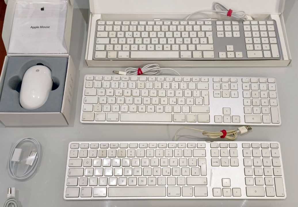 Apple клавиатура, мишка, зарядно/захранване гр. София Полигона • OLX.bg