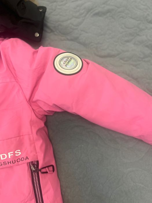 Пальто пуховик для девочки