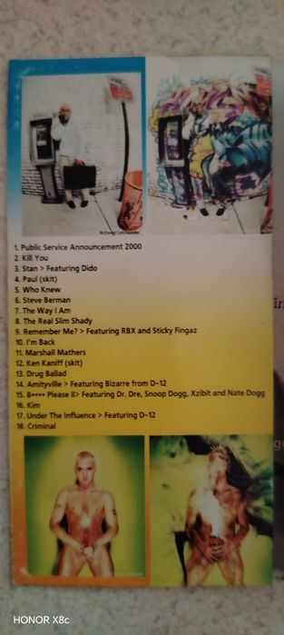 Аудио кассета Эминем