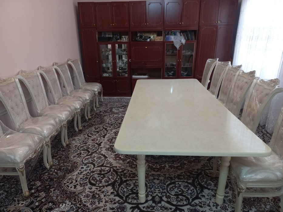 Stol stul 12 kishilik